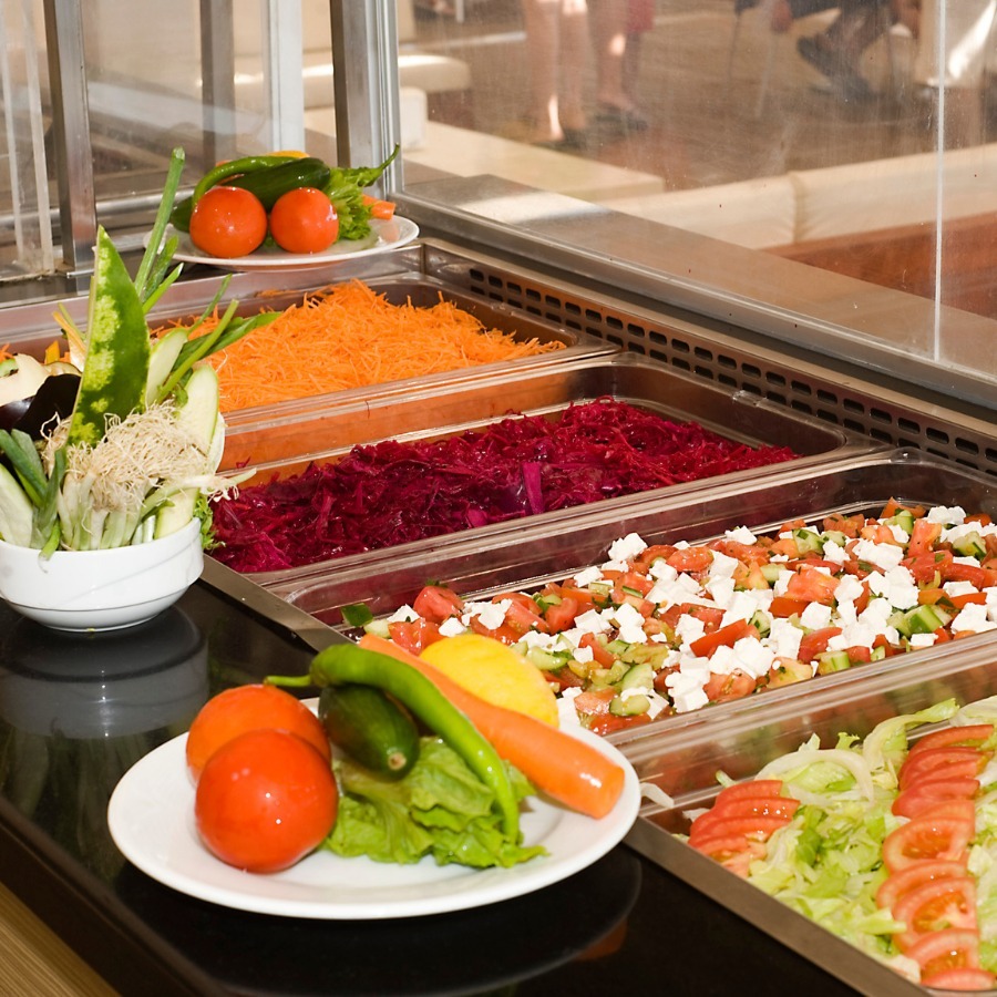 Rectangular cold display case