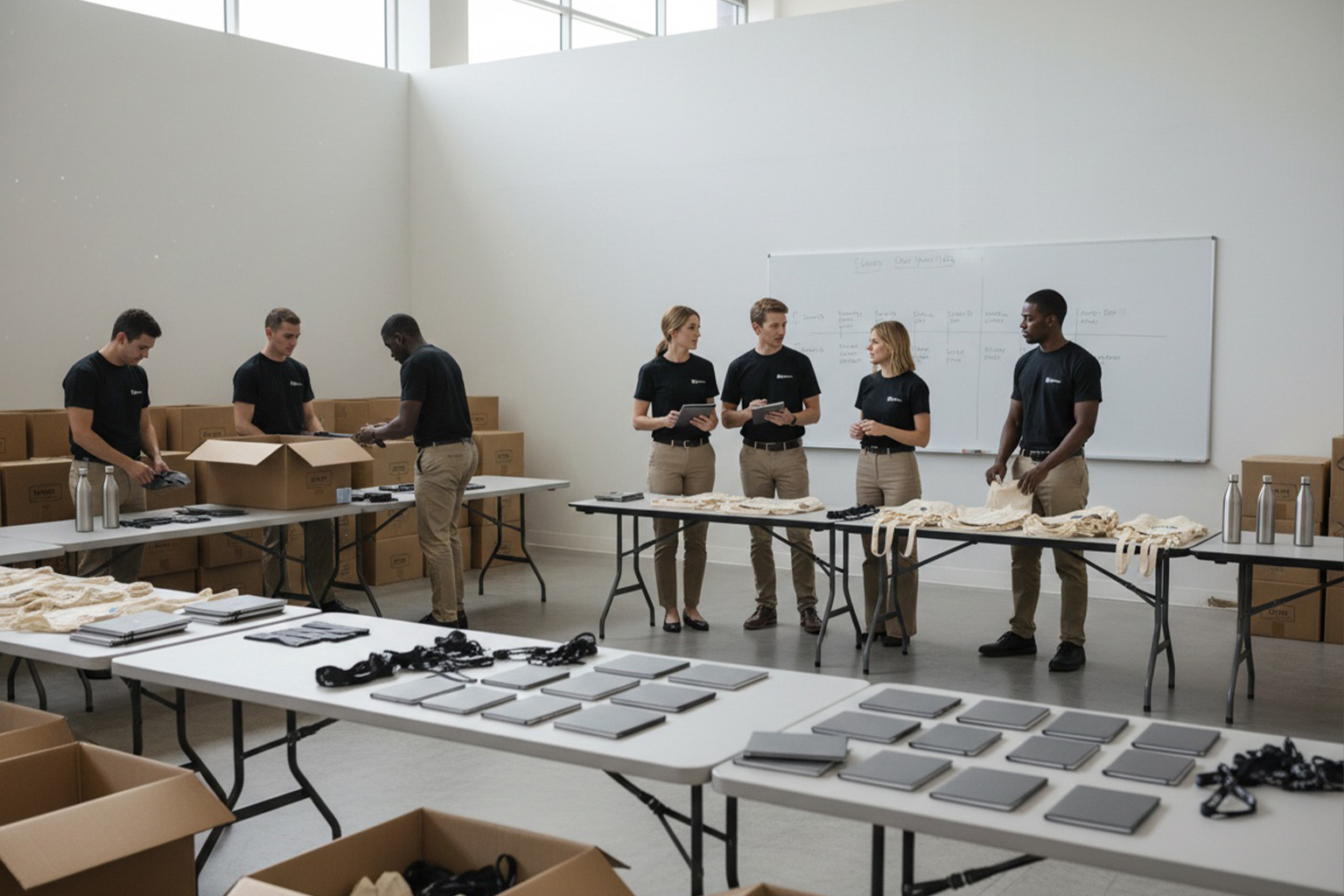 Déploiement terrain distribution promotionnelle - Molotov