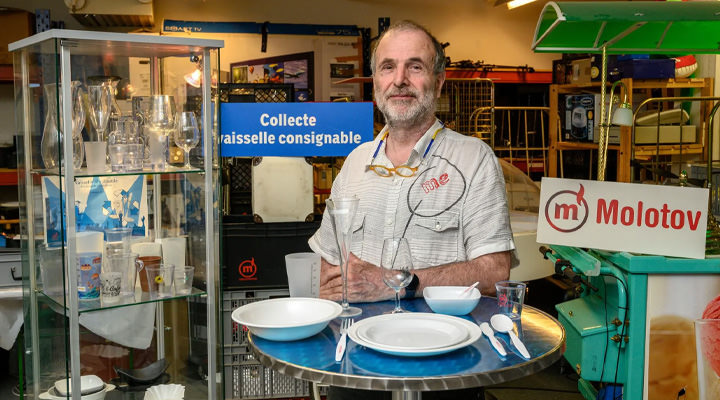 Le pionnier de la vaisselle consignée cible les particuliers