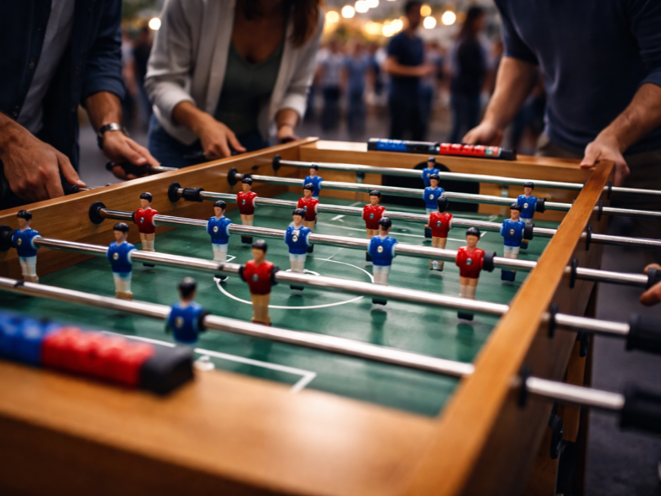 Se rencontrer autour du babyfoot