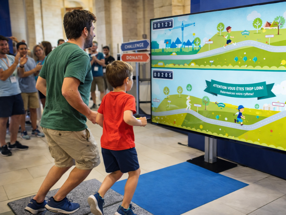 Animation Running interactif