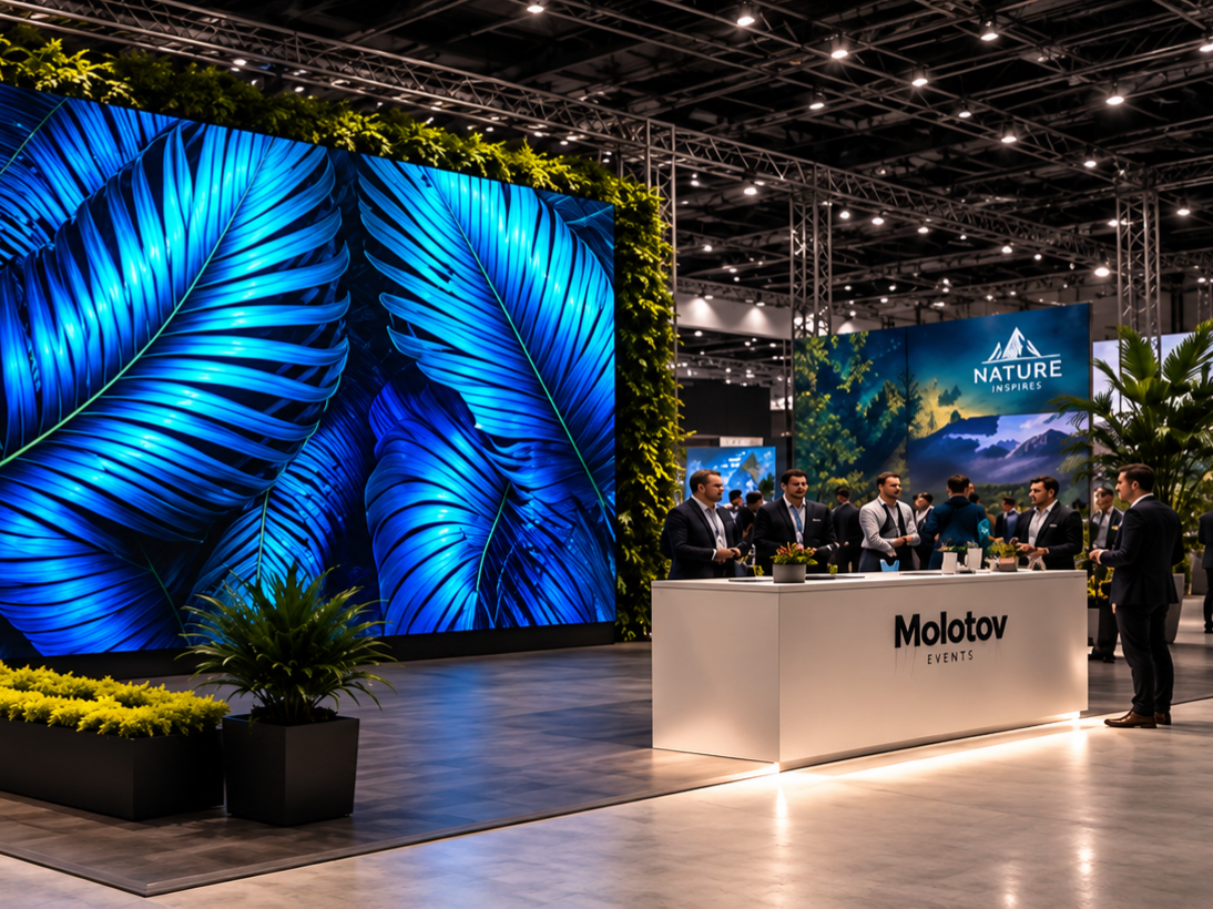 Mur LED géant haute définition