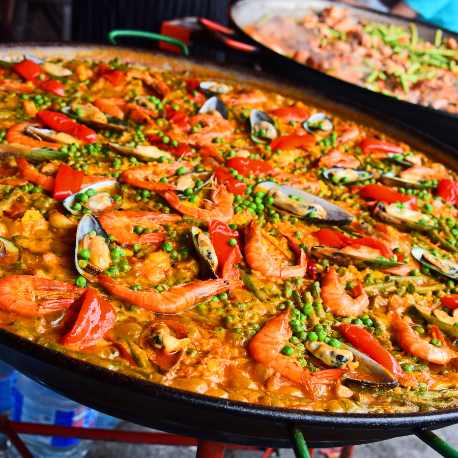 Set à paella