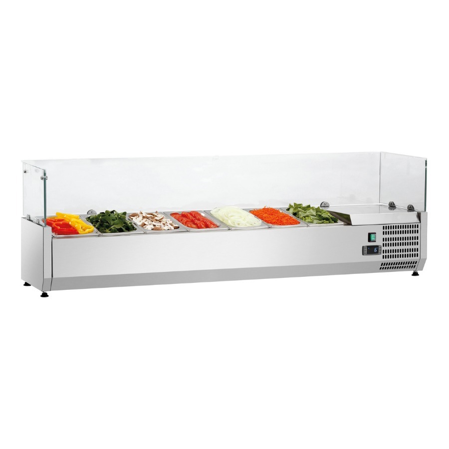 Vitrine froide rectangulaire