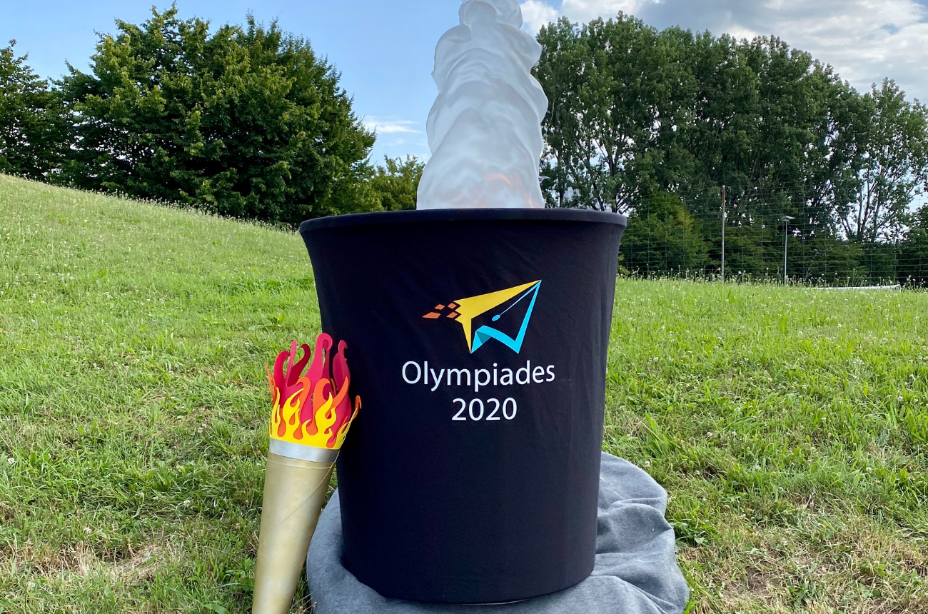 Organisation d'un événement team building - Création de la flamme des olympiades